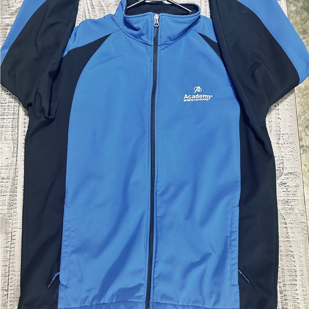 Sport-Tek Academy Sports & Out- doors Blue & Black Jacket Size XL